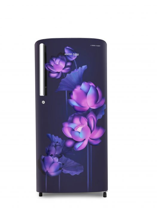Voltas Beko 175 L 2 Star Direct Cool Single Door Refrigerator – Lotus Blue (RDC208D1)