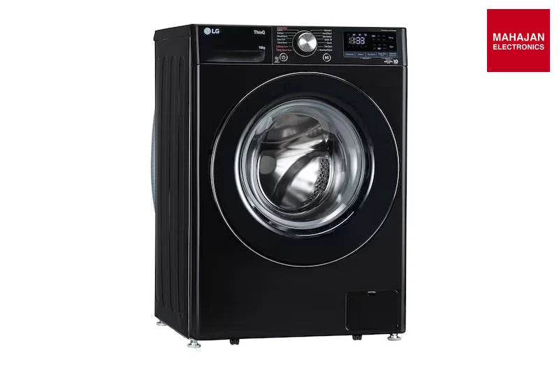 LG FHP1210Z3O 10 Kg 5 Star AI Direct Drive Front Load Washing Machine with Steam, Wi-Fi & Inbuilt Heater (Onyx Black)