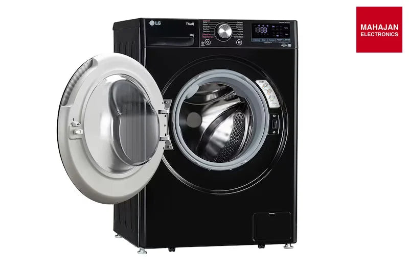 LG FHP1210Z3O 10 Kg 5 Star AI Direct Drive Front Load Washing Machine with Steam, Wi-Fi & Inbuilt Heater (Onyx Black)