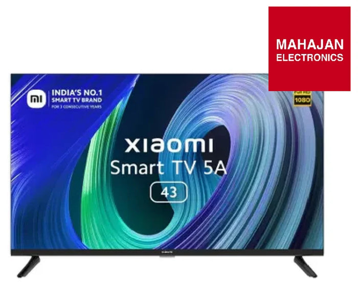 Xiaomi Smart TV 5A 43 Inch Full HD Smart Android TV with Dolby Audio, DTS Virtual:X & Bezel-Less Design (L43M7-EAIN)