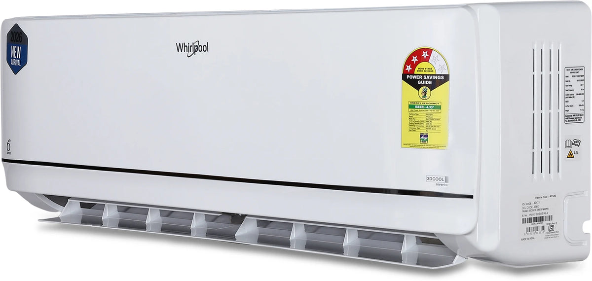Whirlpool 1.5 Ton 3 Star Inverter Split AC – 3DCOOL 15T