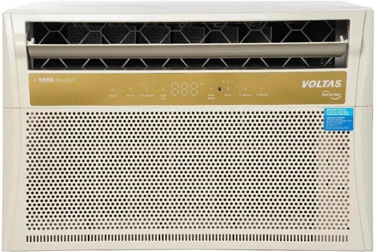 Voltas 1.5 Ton 5 Star Inverter Window Air Conditioner – 185INV Topaz (White)