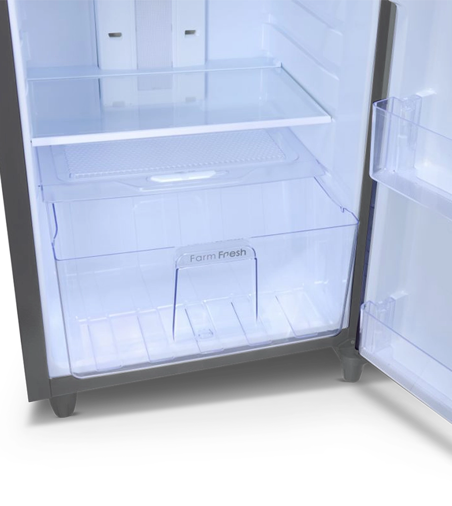 Godrej Eon Alpha 238 L 2 Star Frost-Free Double Door Refrigerator with Inverter Compressor – 270B RI (Steel Glow)
