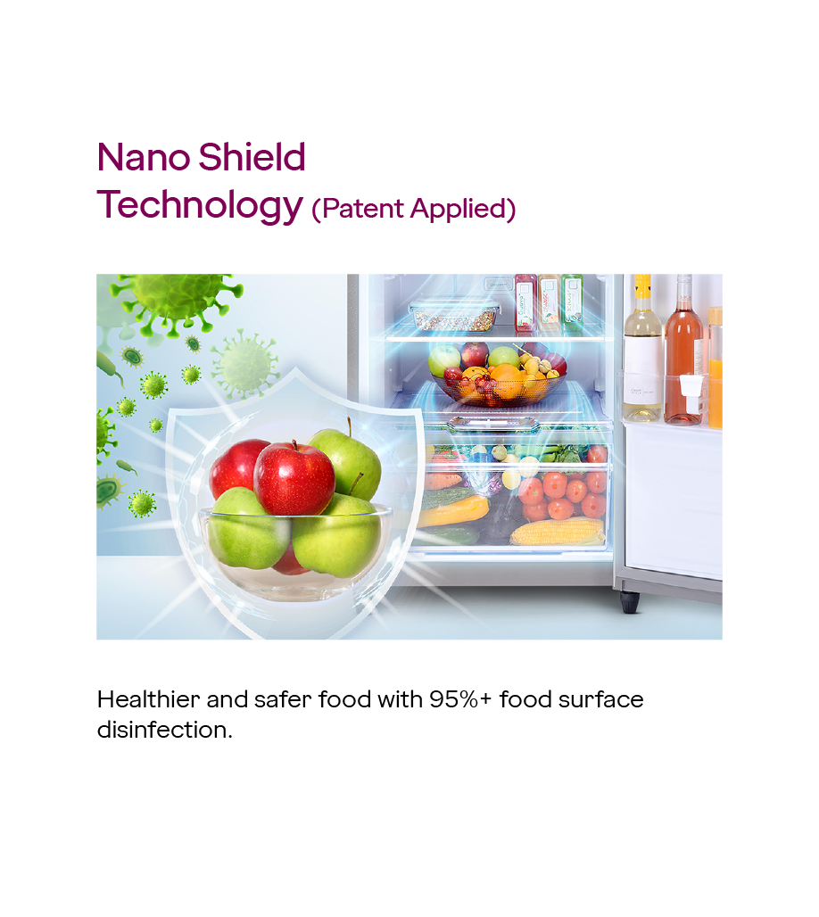 Godrej Eon Alpha 238 L 2 Star Frost-Free Double Door Refrigerator with Inverter Compressor – 270B RI (Steel Glow)