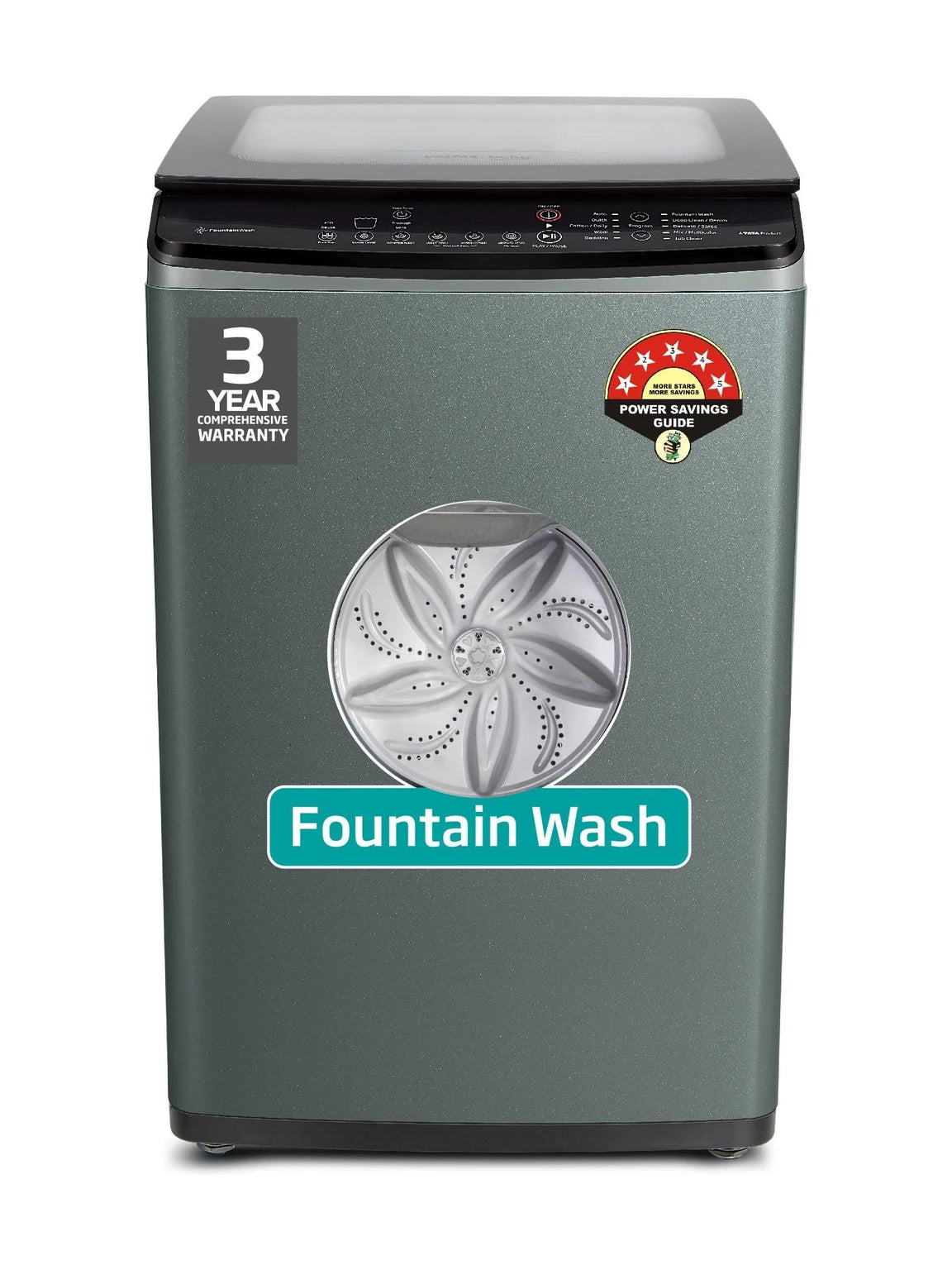 Voltas Beko 8 kg 5 Star Fully Automatic Top Load Washing Machine – WTL8011AU