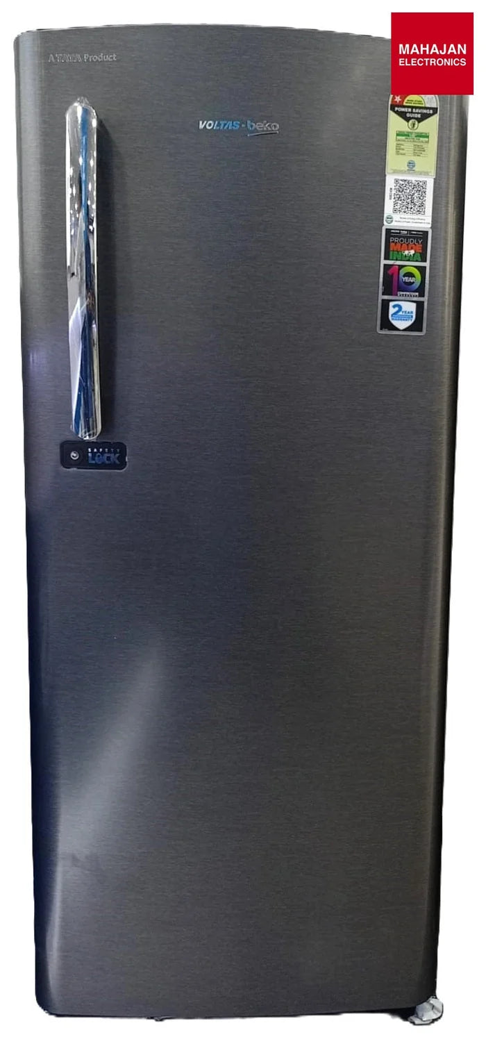 Voltas Beko 210 L 4 Star Direct Cool Single Door Refrigerator – RDC245B