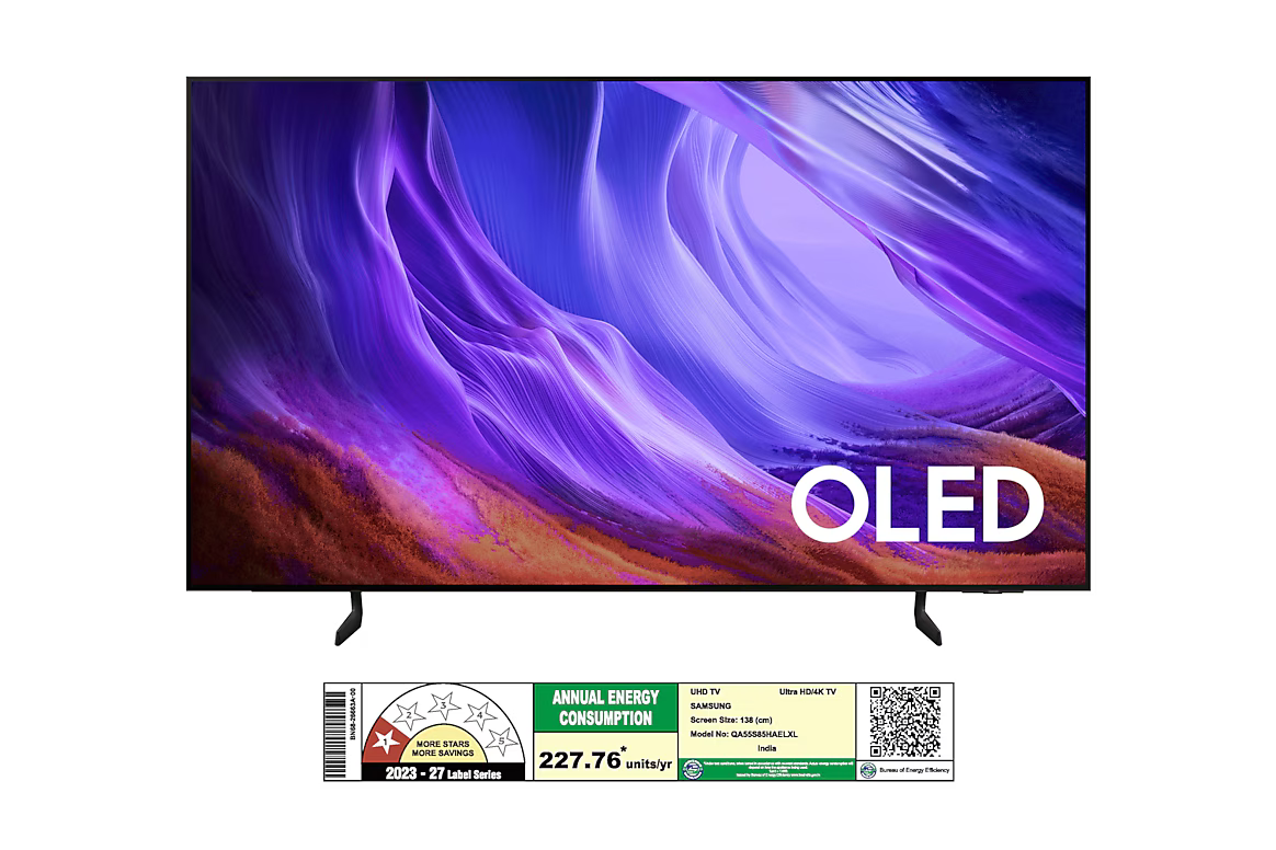 Samsung 55 Inch OLED S85H 4K AI Smart TV (2026) – QA55S85HAELXL