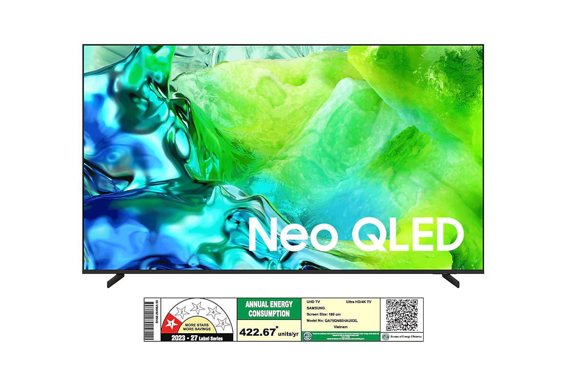 Samsung 75 Inch Neo QLED QN80H 4K Vision AI Smart TV (2026) – QA75QN80HAUXXL