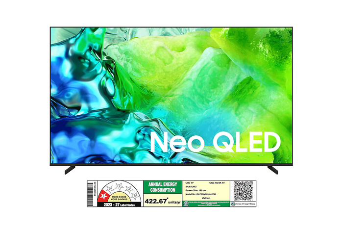 Samsung 75 Inch Neo QLED QN80H 4K Vision AI Smart TV (2026) – QA75QN80HAUXXL