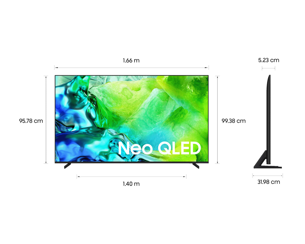 Samsung 75 Inch Neo QLED QN80H 4K Vision AI Smart TV (2026) – QA75QN80HAUXXL