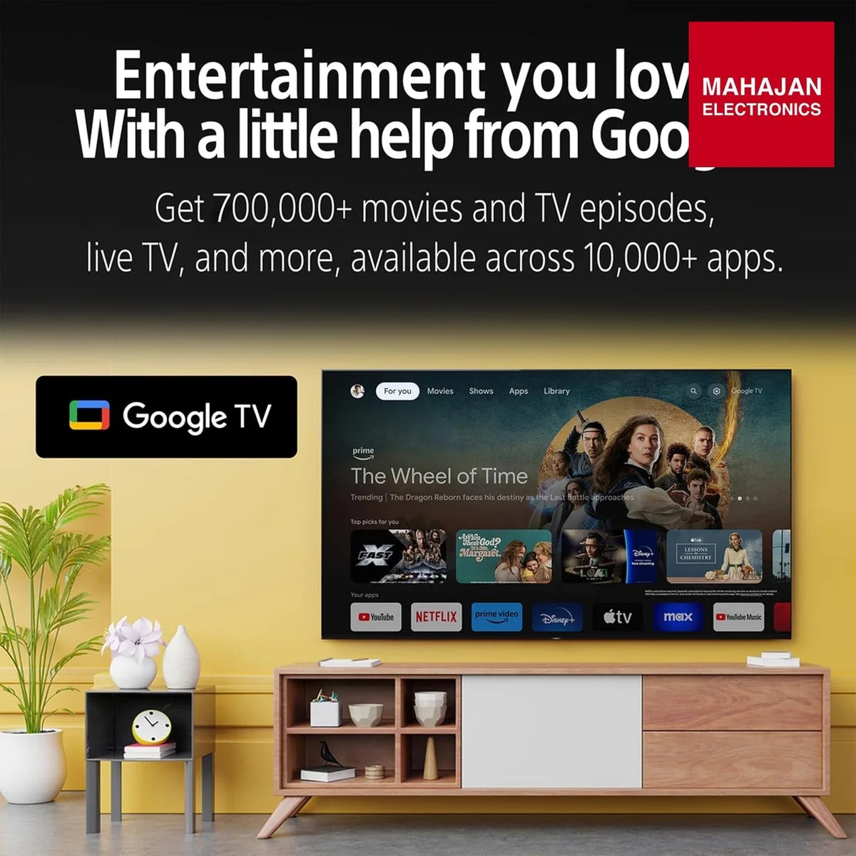Sony BRAVIA KD-32W835 32 Inch HD Ready Smart LED Google TV with HDR10, Dolby Audio & X-Reality PRO